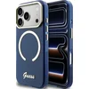 Maska za telefon iPhone 17 Pro Guess IML Script Metal MagSafe