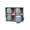 PORCELAN ŠOLJA 320ml 4/1 (SILV/PLA) RXG-N26002D
