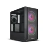 LIAN LI računalniško ohišje ATX LANCOOL 216, Midi-Tower, ARGB, kaljeno steklo, črno