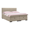 Boxspring Krevet Ethan 160/200 cm , bež-siva