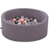 WALLXPERT Ogradica sa lopticama Bubble Pops v11 Grey