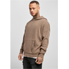 Dark khaki knitted hoodie