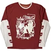 Wu-Tang Clan Graffiti (Sleeve Print Layered) Red & White L Majica