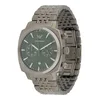 Emporio Armani Analogna ura antracit/temno zelena