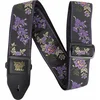 Ernie Ball Classic Jacquard Guitar/Bass Strap Lavender Blossom