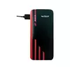 ROTECH Power Bank - 54006 - 6000 mAh, 1 x Micro USB, 2 x USB, Crna/Crvena