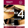 DRUM KIT 4 PIECES & EXERCISES GRADES 7 & 8 2014-2019 +CD