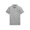 Polo Ralph Lauren Polo majica 710713130007 Siva Custom Slim Fit