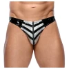 Black Level 2 Tone Vinyl Thong 2890534 S