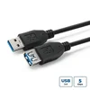 USB 3.2 Gen 1 A-A 0.5m M-F