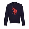 U.S. POLO ASSN. Majica mornarska/rdeča