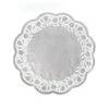 Dekorativna čipka (PAP) okrogla bela O34cm [100 kosov]