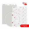 Papirji za scrapbooking Love A4 - No. 4