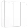 Tuš-kabina od kaljenog stakla 120 x 69 x 130 cm prozirna