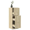 vidaXL Lekarniška omara sonoma hrast 40x41x118 cm inženirski les