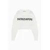 Otroški pulover Patrizia Pepe W146 bela barva, 7K0056