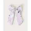 Monsoon Šnala za devojčice Reverse Sequin Bow, Šarena