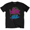 Blink-182 Neon Logo Black L Majica