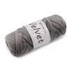 Preja Marshmallow thick Velvet O10 mm 500 g - (043) svetlo siva