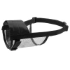 Dogextreme Najlonski nastavljiv nagobčnik za pse z mrežico, Črna 14 - 20 cm