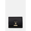 Denarnica Tommy Hilfiger ženska, črna barva, AW0AW17039