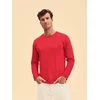 Iconic Fruit of the Loom Mens Red T-shirt