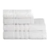 Bela frotirna bombažna brisača 30x50 cm Simple – Casa Selección