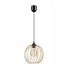 Zavesni luster ZOYA na sajli 1xE27/60W/230V, mesing