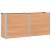 Vidaxl Vrtna visoka greda Rjava 200 x 50 x 91 cm