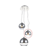 Azzardo - Zamensko staklo za luster BALL - malo, prečnik 18 cm