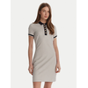GUESS Obleka ALPHONSINE  mornarska / bela
