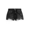 Tommy Jeans Jeans kratke hlače DW0DW22687 Črna Regular Fit