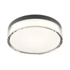 Redo 01-3735 - LED plafonsko svetlo FRISBI LED/12W/230V 3000/4000K IP44 crna