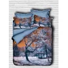 Aberto Design Set Double posteljine 101, 200x220cm, Smeđa