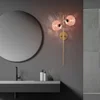 Opviq Zidna lampa Benek-15-14423, 35x25x72cm, IP20, Zlatna boje