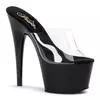 Pleaser Adore-701 Black-Transparent 36