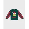 Sinsay - Božićni džemper Grinch - plavozeleno