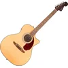 Fender California Deluxe Newporter CE WN Natural Elektroakustična dreadnought