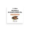 GymBeam Mussels in sunflower oil with smoked aroma