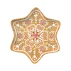 Star-shaped platter, porcelain, 22.5 x 22.5 cm, Sweet Christmas - Nu