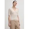 Pulover s primesjo svile Calvin Klein