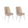 Hanah Home Alfa 494 V2 Stolice, Bež