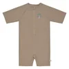 LSF Short Sleeve Sunsuit choco,