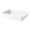 IKEA 365+ Posuda za pećnicu, bela, 38x26 cm