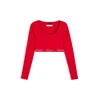 Tommy Jeans Majica rdeča