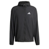 ADIDAS PERFORMANCE Jakna za trening Adi365 Running Essentials črna/bela
