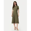 MICHAEL Michael Kors Vsakodnevna obleka MT5834F33D Zelena Regular Fit