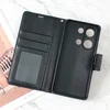 Maska za Xiaomi Redmi Note 13 Pro 4G (EU) na preklop Hanman Mill crna