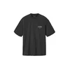 AllSaints Majica antracit/bela