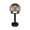 Globo 21034S - LED punjiva dodirna stona lampa HAKU LED/2,5W/5V 2700/4000/6500K crna